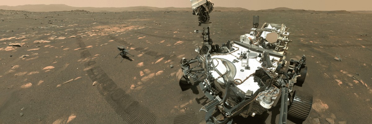 Rover Perseverance se toma una selfie junto a su primer logro conseguido en Marte (Así se ve)