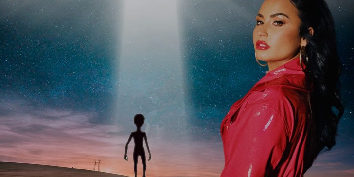 Demi Lovato, cansada de los humanos. Busca relación con un extraterrestre.