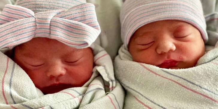Par de gemelos nacen con 15 minutos de diferencia en años distintos uno 2021 y otro 2022.