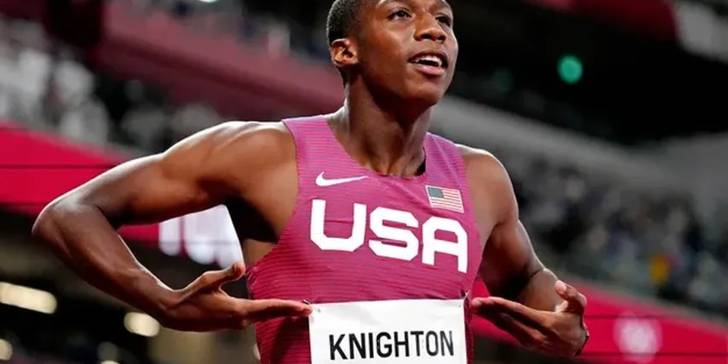 Erriyon Knighton: El joven prodigio del atletismo y sucesor de Usain Bolt.
