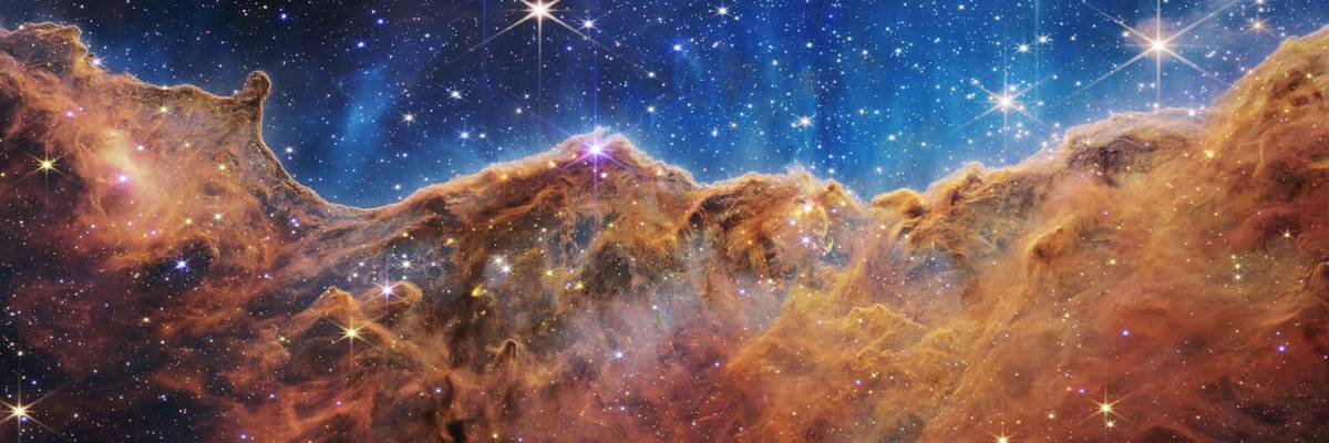El telescopio Webb de la nasa revela un paisaje de “montañas” y “valles”   NGC 3324