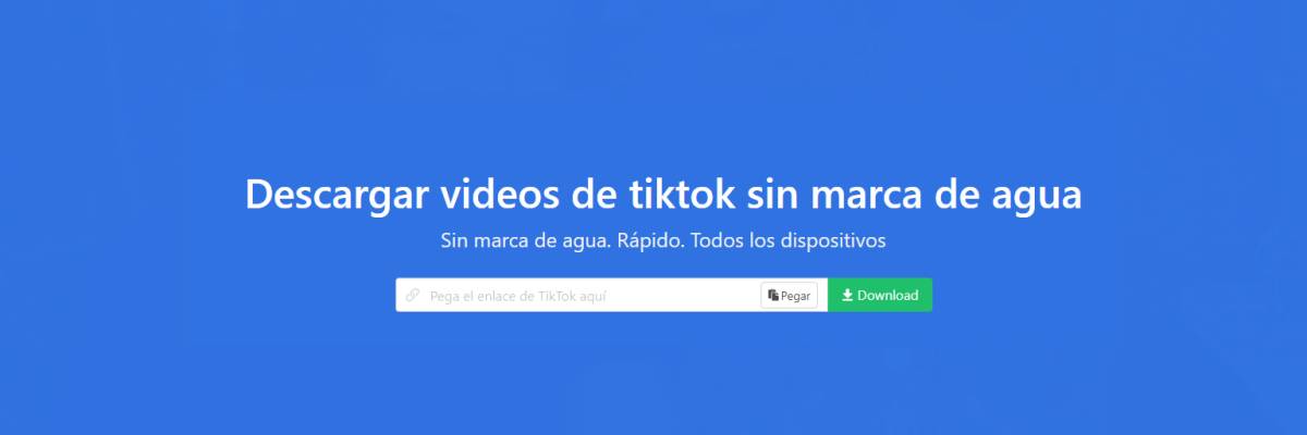 Snaptik app descarga videos de Tiktok sin marca de agua