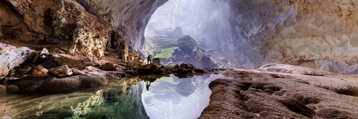 La Cueva Hang Son Doong, un sitio que parece sacado de un sacado de un cuento de ciencia ficción.