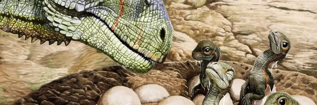 Descubren nido con más de 200 huevos de Titanosaurio en la India.