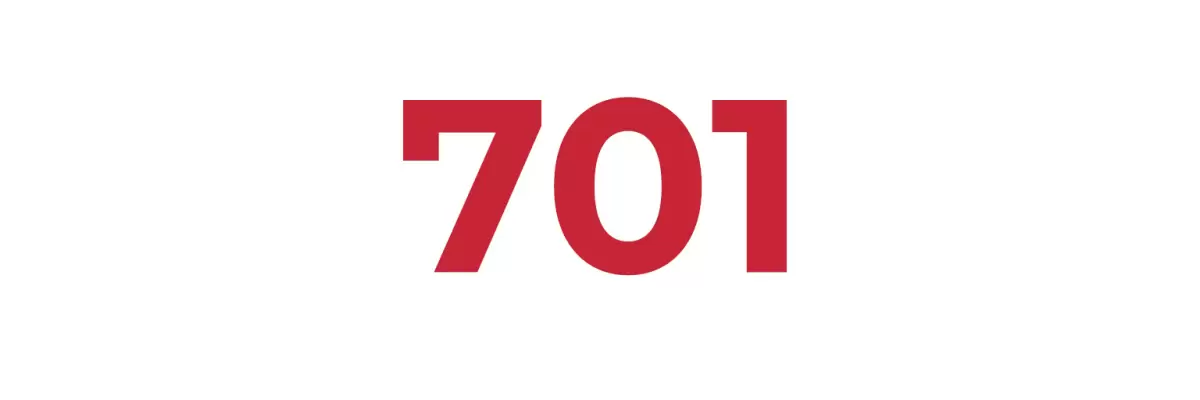 Significado de '701' en Mensajes y Conversaciones en Línea